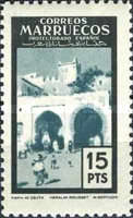 City Gates — 15Pta, bluish green/black