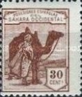 Inscription: "POSESIONES ESPAÑOLAS DEL SAHARA OCCIDENTAL" — 30C, reddish brown