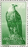 Child Welfare - Eagles — 70C, green, Aquila chrysaetos