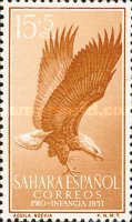 Child Welfare - Eagles — 15+5 C, yellowish brown, Aquila rapax
