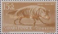 Stamp Day — 15+5 C, light brown, Hyaena striata