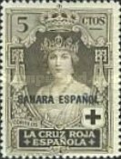 Not Issued Stamps Overprinted "SAHARA" — 5C, blackish brown