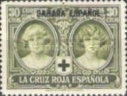 Not Issued Stamps Overprinted "SAHARA" — 30C, olive
