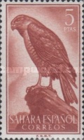 Birds — 5Pta, brown, Accipter nisus