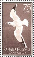 Birds — 75C, blackish brown, Larus argentatus