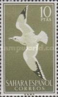 Birds — 10Pta, olive/black, Larus argentatus