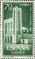 The 25th Anniversary of the Nomination of General Franco as Chief of State — 70C, multicoloured