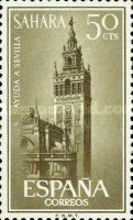 For Sevile Flood Victims — 50C, olive brown