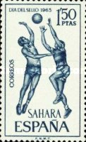 Stamp Day — 1.50Pta, greyish blue