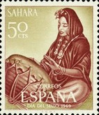 Stamp Day - Musical Instruments — 50C, brownish olive/brownish carmine
