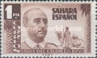 Visit of General Francisco Franco Bahamonde, 1892-1975 — 1Pta, multicoloured