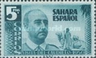 Visit of General Francisco Franco Bahamonde, 1892-1975 — 5Pta, multicoloured