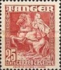 Special Delivery Stamp — 25C, red