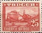 Airmail — 25C, red