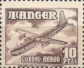 Airmail — 10Pta, dark purple