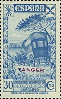 Beneficient Stamps 1938 — 30C, blue