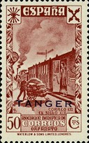 Beneficient Stamps 1943 - Historia del Correo — 50C, bronce