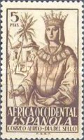 Airmail - Day of the Stamp — 5Pts, yellowish brown